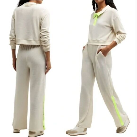 NEW Free People Movement Snow Day Thermal‎ Top and Pant Set, XS - Picture 1 of 16